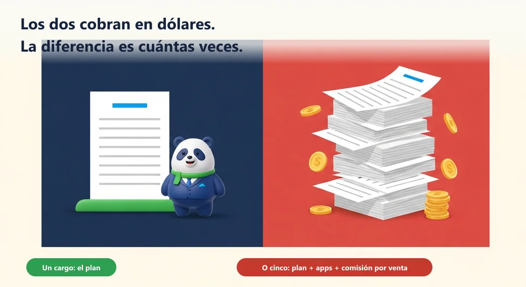 Los dos cobran en dólares: la diferencia es cuántas veces —un cargo o cinco