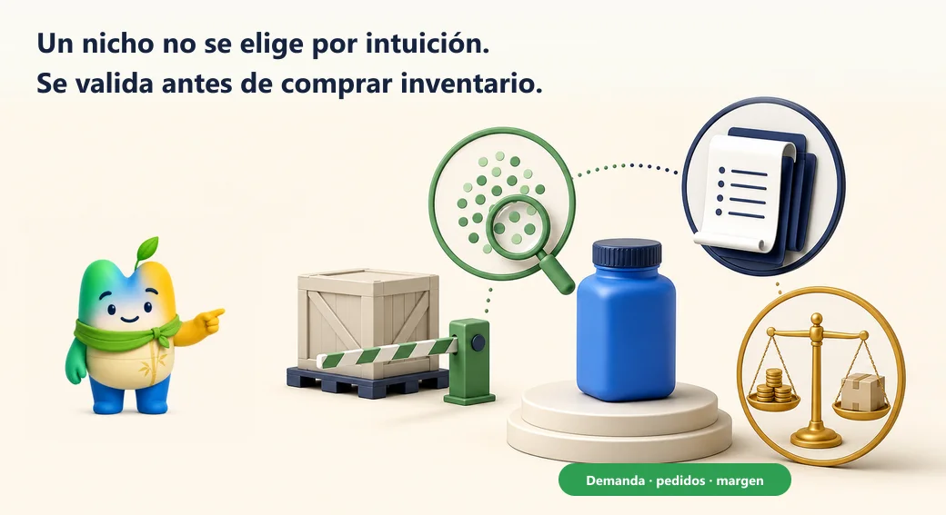 Broco señala las tres pruebas que deben pasar antes de comprar inventario: demanda, pedidos y margen