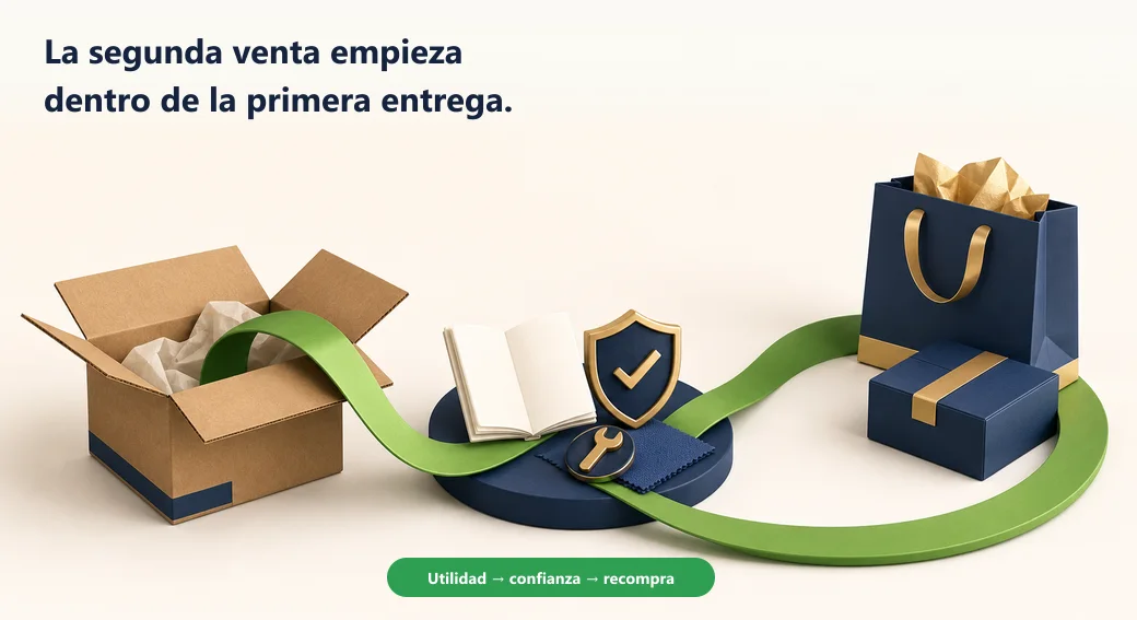 La utilidad incluida en la primera entrega crea una ruta de confianza hacia la segunda compra